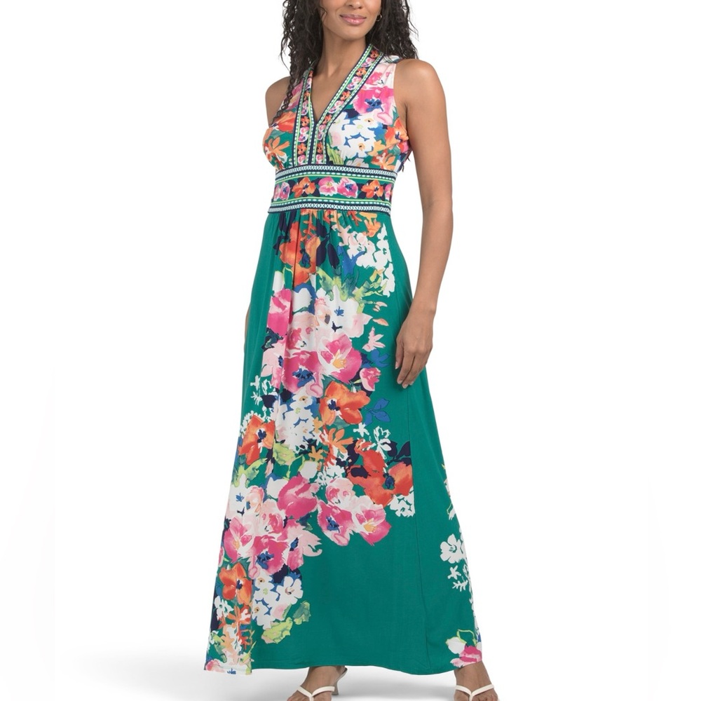 London Times Maxi Dres